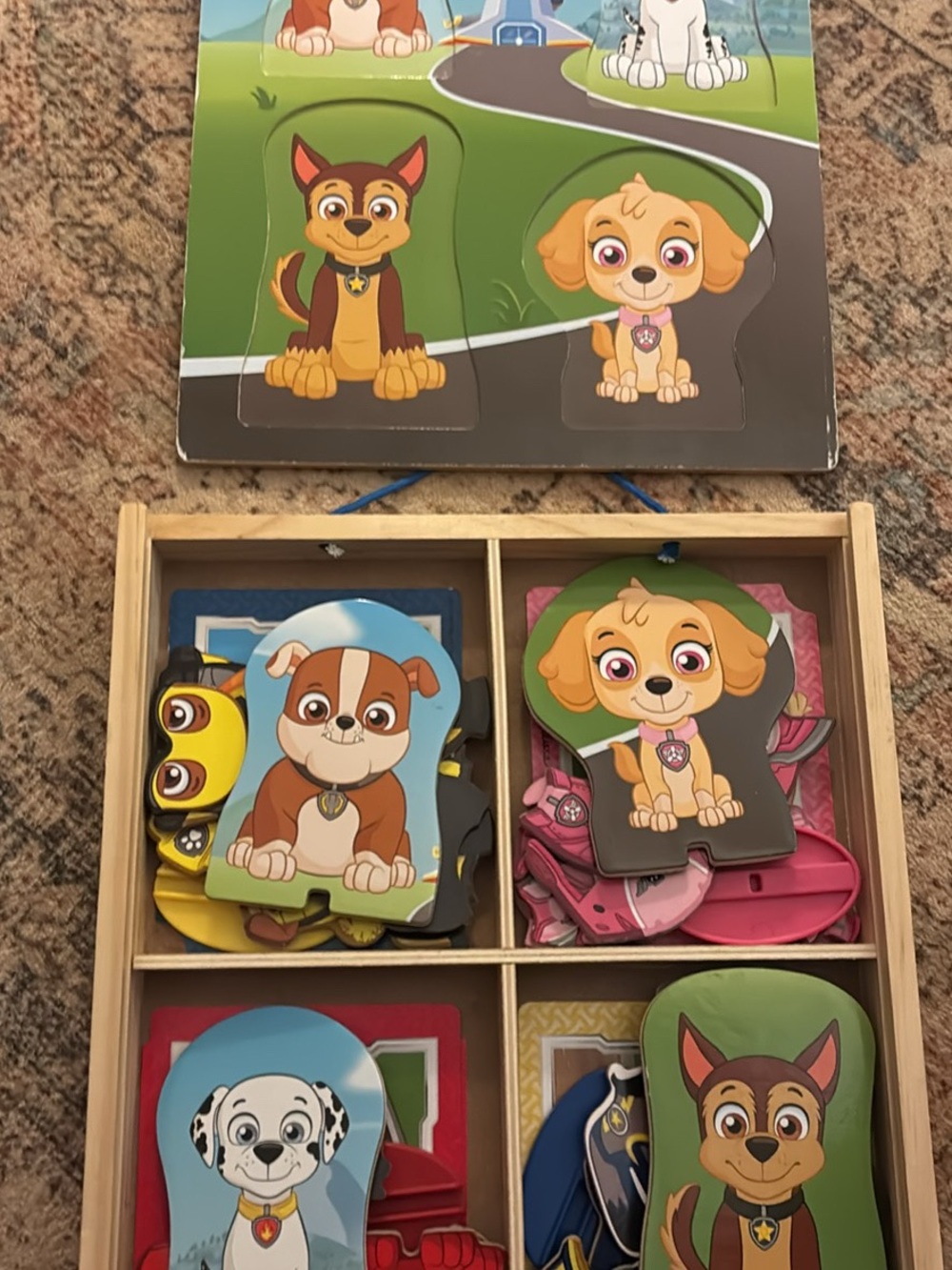 Melissa & Doug Wooden magnetic Paw Patrol Puzzle